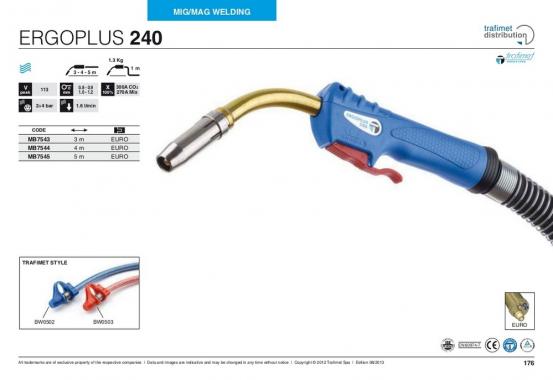 Trafimet Mig ERGOPLUS 240 (300 А вод. охл.) 3м